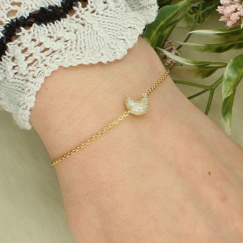 Bransoletka Nomination LifePoetry z kopulastym księżycem  z białymi cyrkoniami w srebrze cyrkonie.jpg